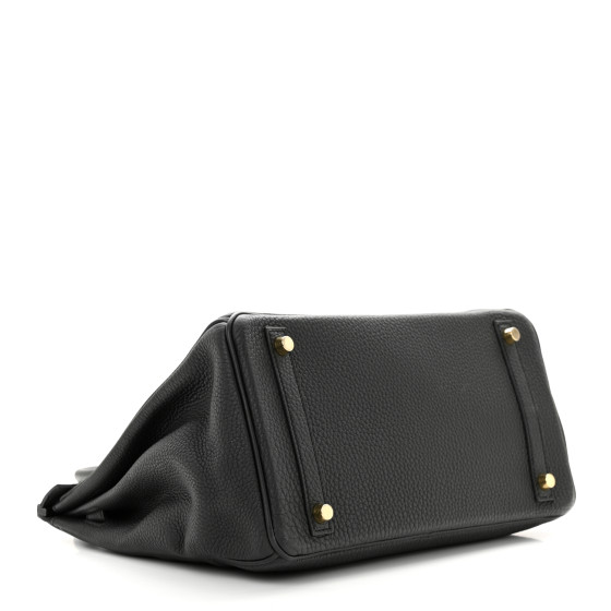 HERMES Togo Birkin 30 Black