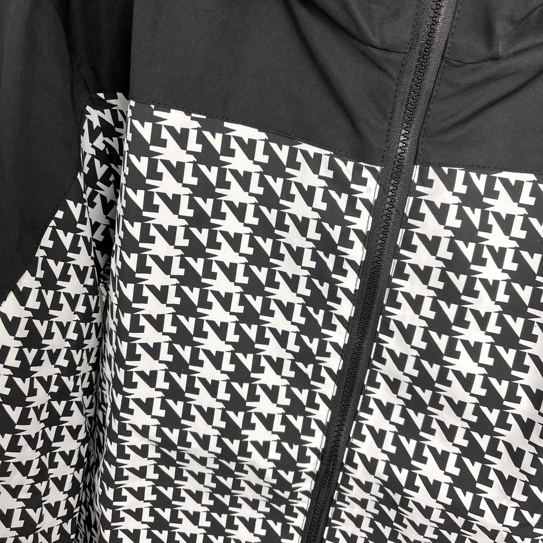 High quality Louis Vuitton patchwork houndstooth jacket