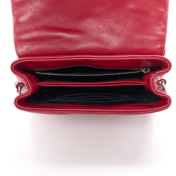 Saint Laurent Calfskin Y Quilted Monogram Toy Loulou Monogram Crossbody Bag New Lipstick