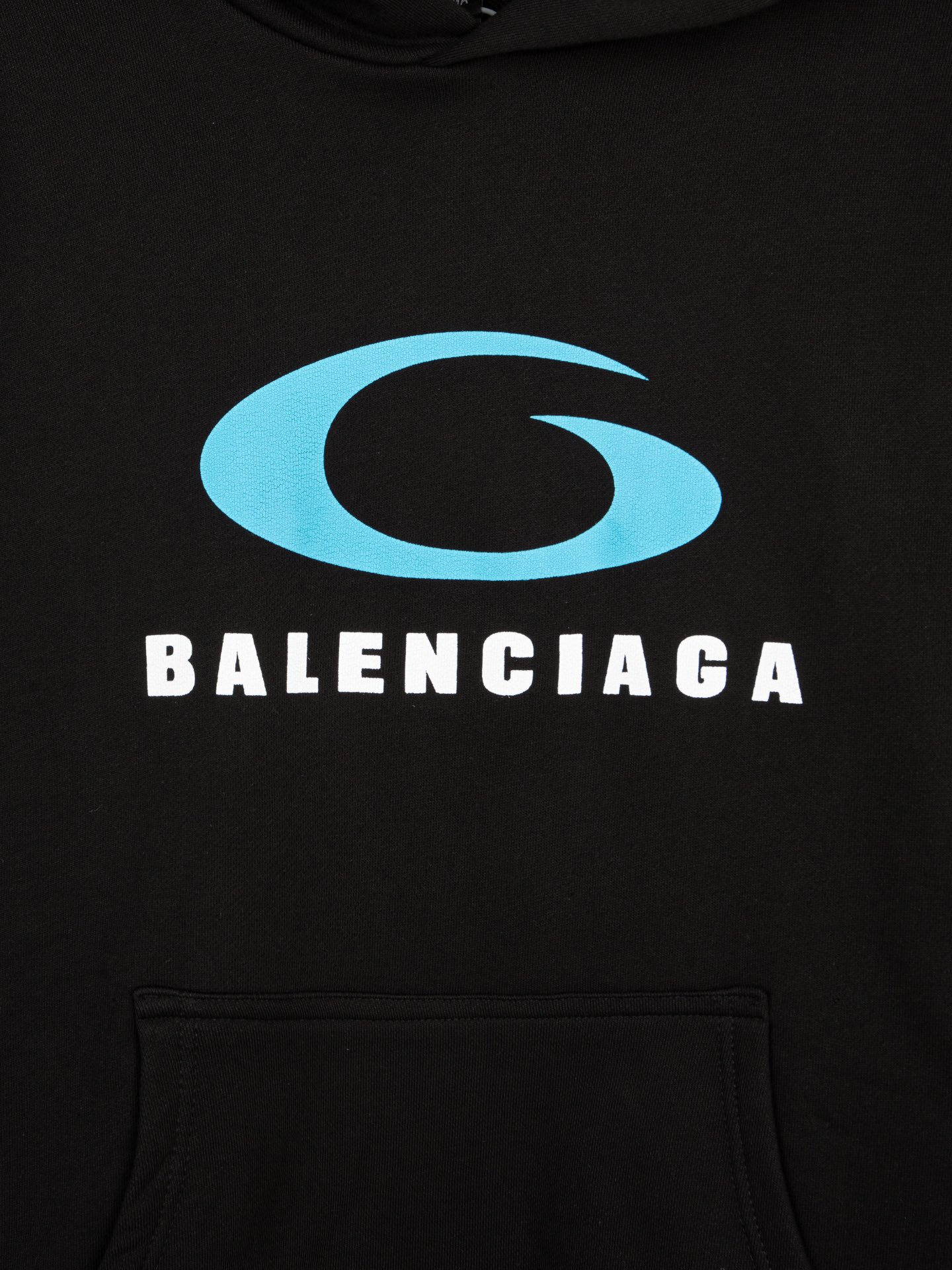BALENCI*GA loop sports logo hoodie
