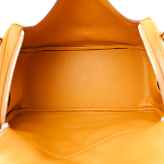 Hermes Evercolor Lindy 26 Jaune Ambre