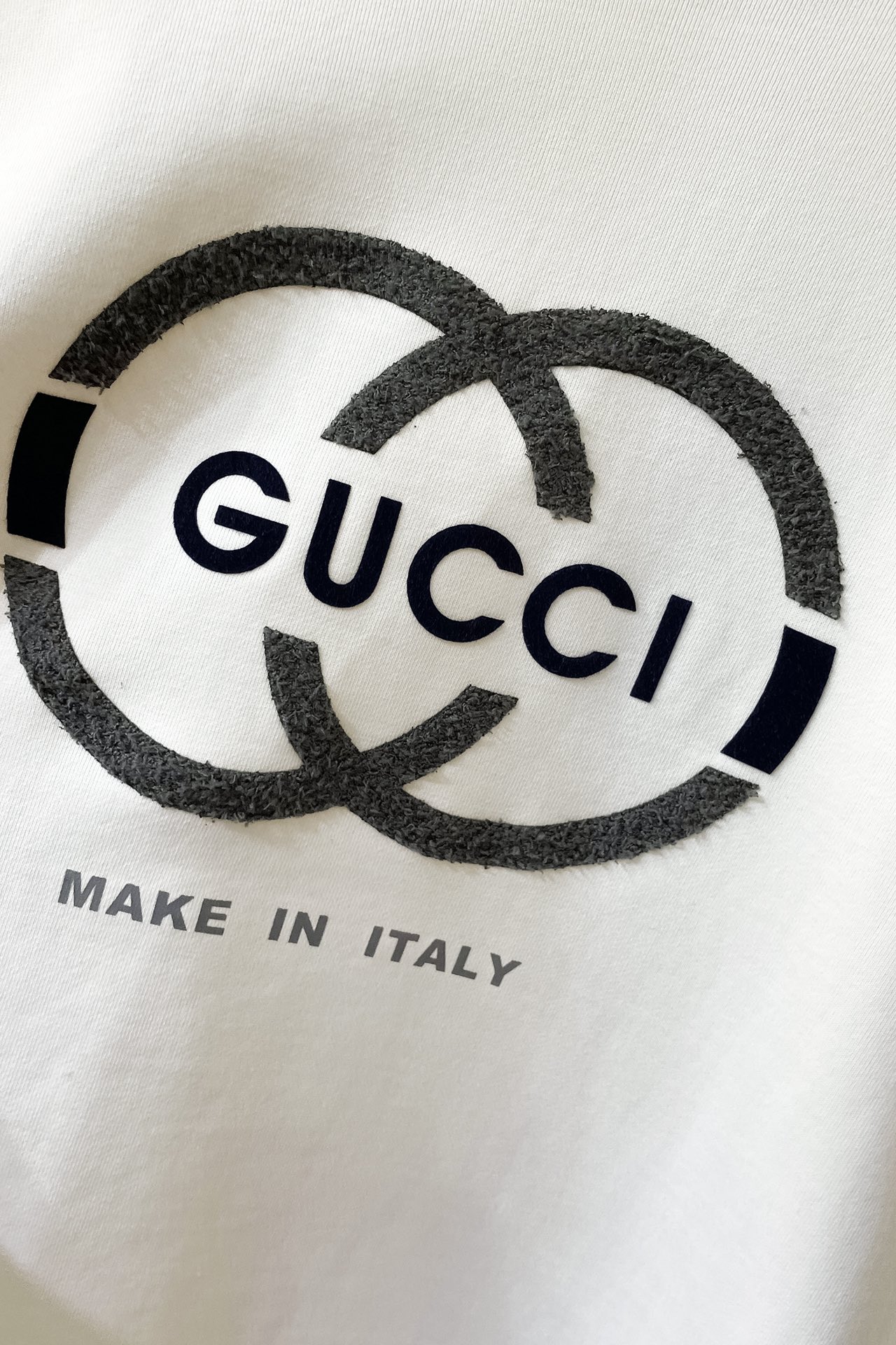 Gucci autumn and winter new round neck sweatshirt custom dyed thread