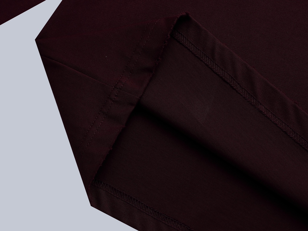 Balenciaga BALENCIAGA Heavy-duty distressed tape long-sleeved bottoming shirt