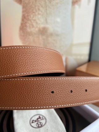 Hermes men's belt Hermes men's 3.8cm classic style