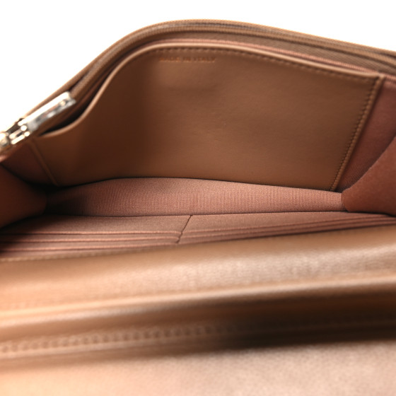 Chanel Caviar Quilted Multi Chain Wallet On Chain WOC Beige