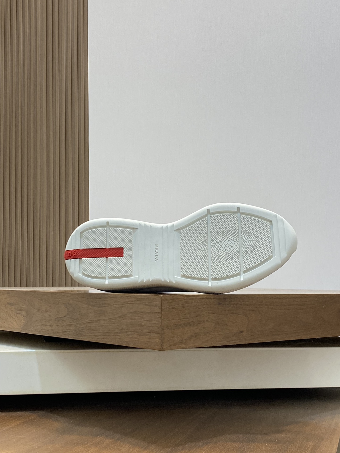 Prada new men's high-top lace-up casual sneakers