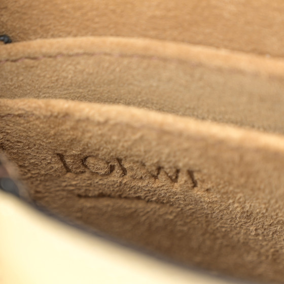 Loewe Calfskin Jacquard Mini Gate Dual Bag Butter