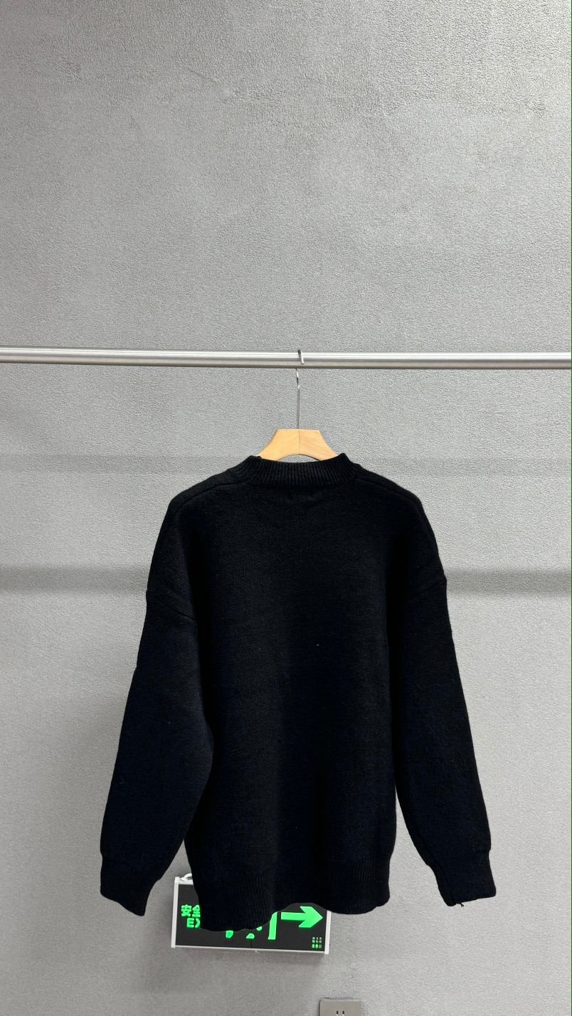 CHANEL Chanel 24 letter logo jacquard knitted sweater jacket