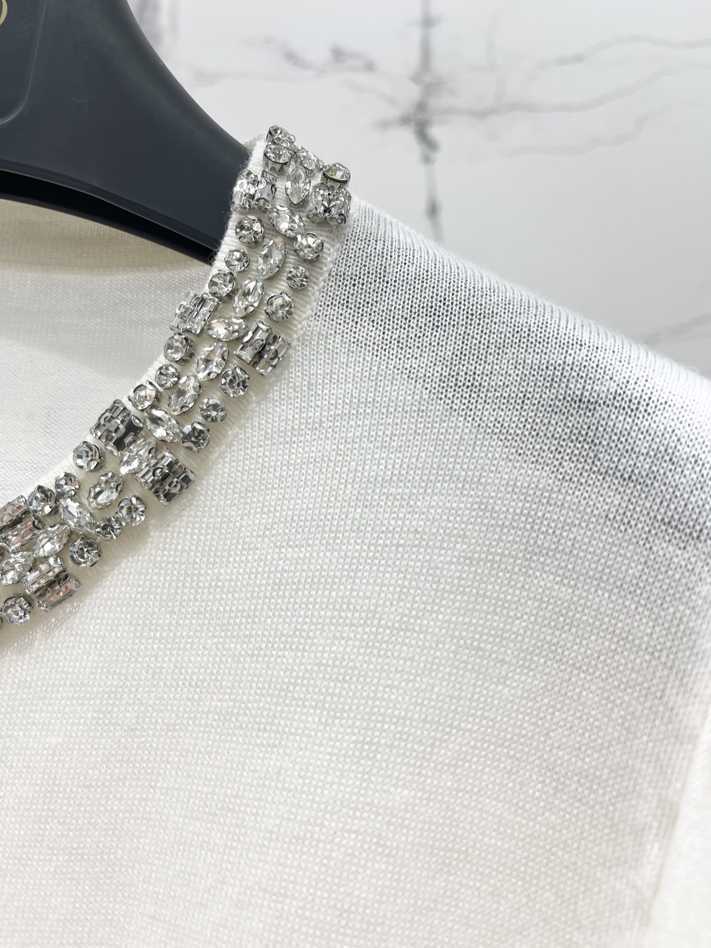 ????????????????* Valentino Heavy Collar Beaded Wool Knit Cardigan