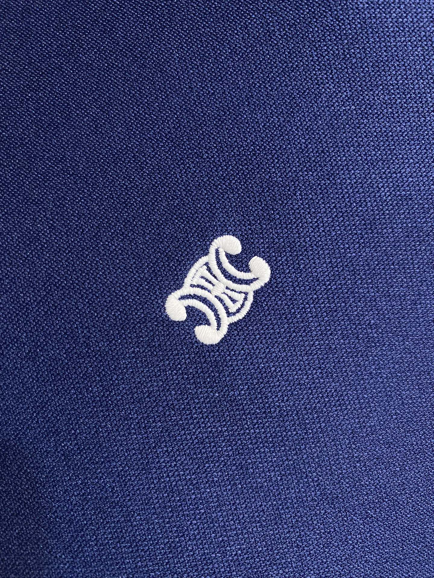 Celine men's jacket Arc de Triomphe embroidered zipper sports jacket 2024 autumn and winter new