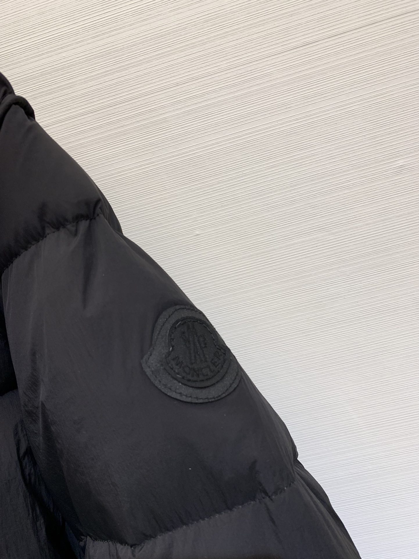 2024 Autumn and Winter Latest Knitted Splicing Large Lapel Jacket Down Jacket