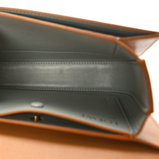 LOEWE Silk Calfskin Goya Bag Warm Desert