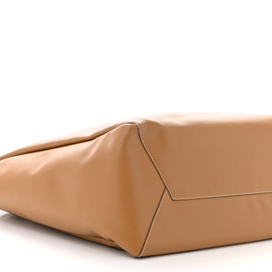 Miu Miu Nappa Ivy Tote Bag Caramel