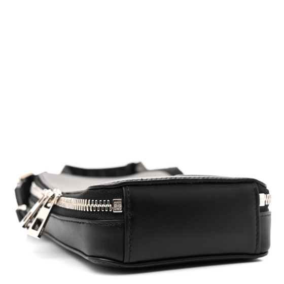 LOEWE Smooth Calfskin Vertical Pocket Crossbody Black