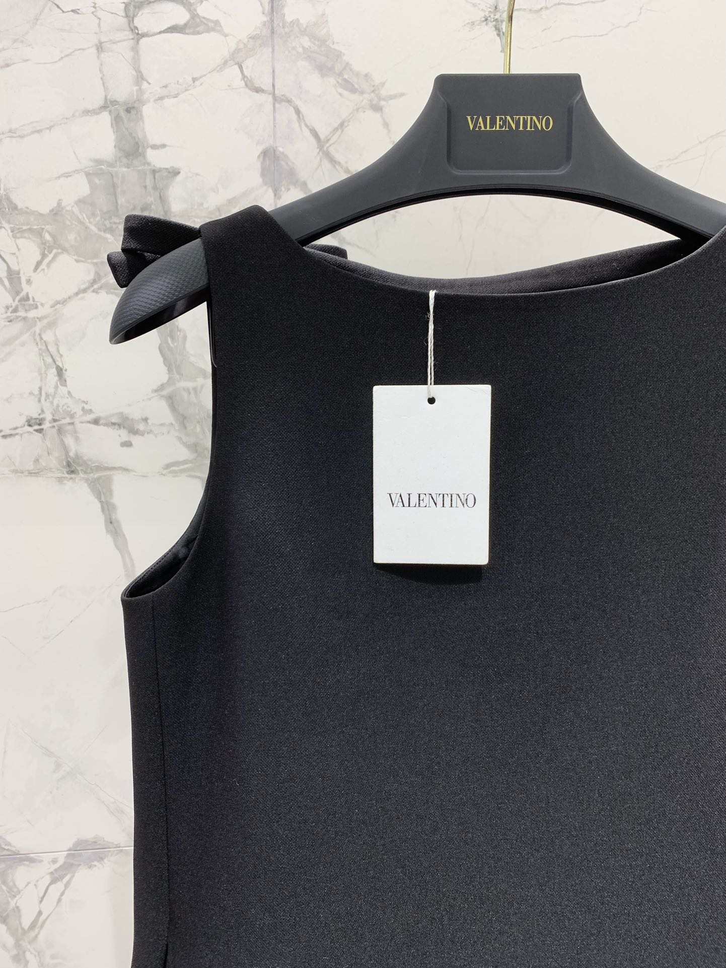 Warren 2024 autumn and winter new bow ๐ ostrich feather dress