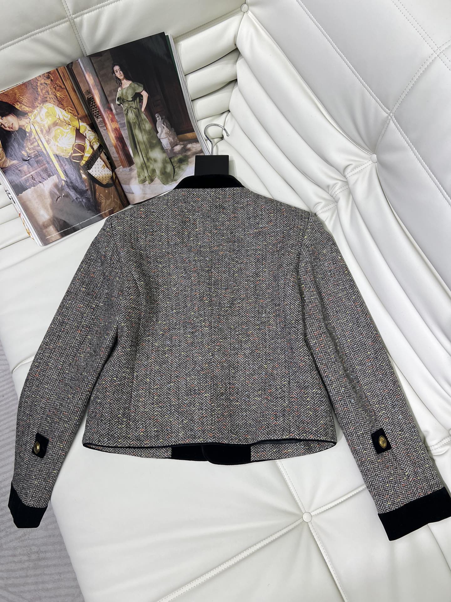 【Celine】Wool coat and skirt suit