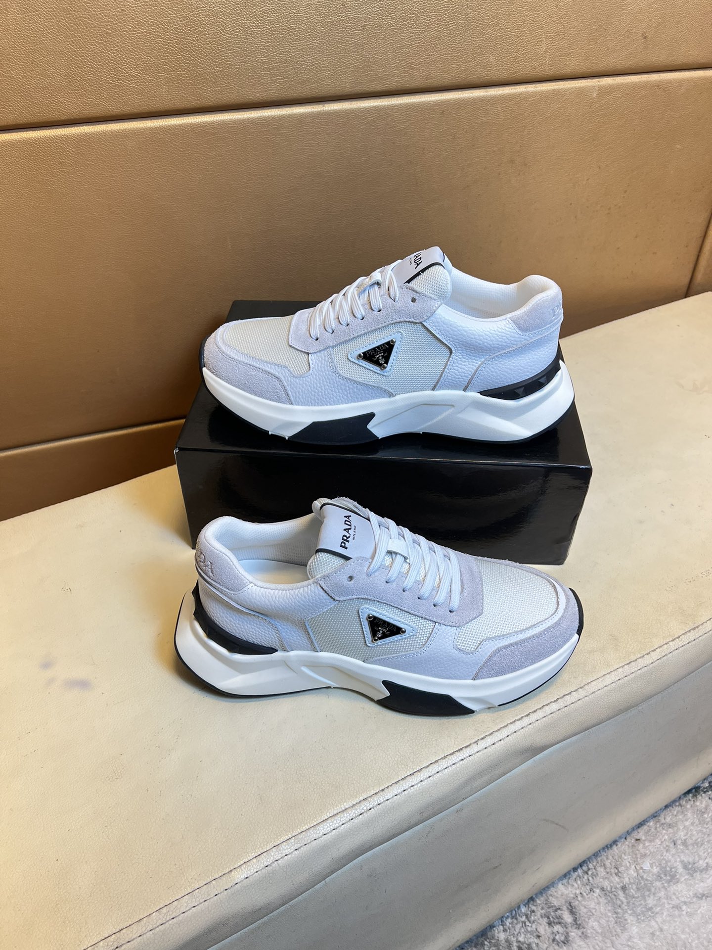 Prada's unique modern sneakers