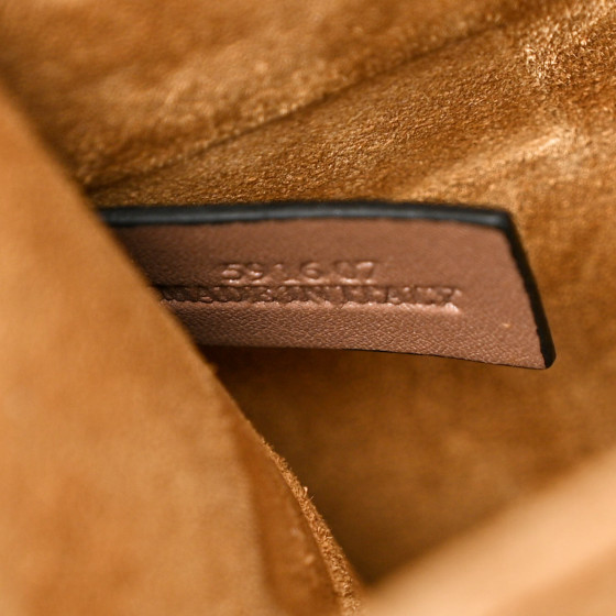 LOEWE Calfskin Goya Weekender Bag Brown