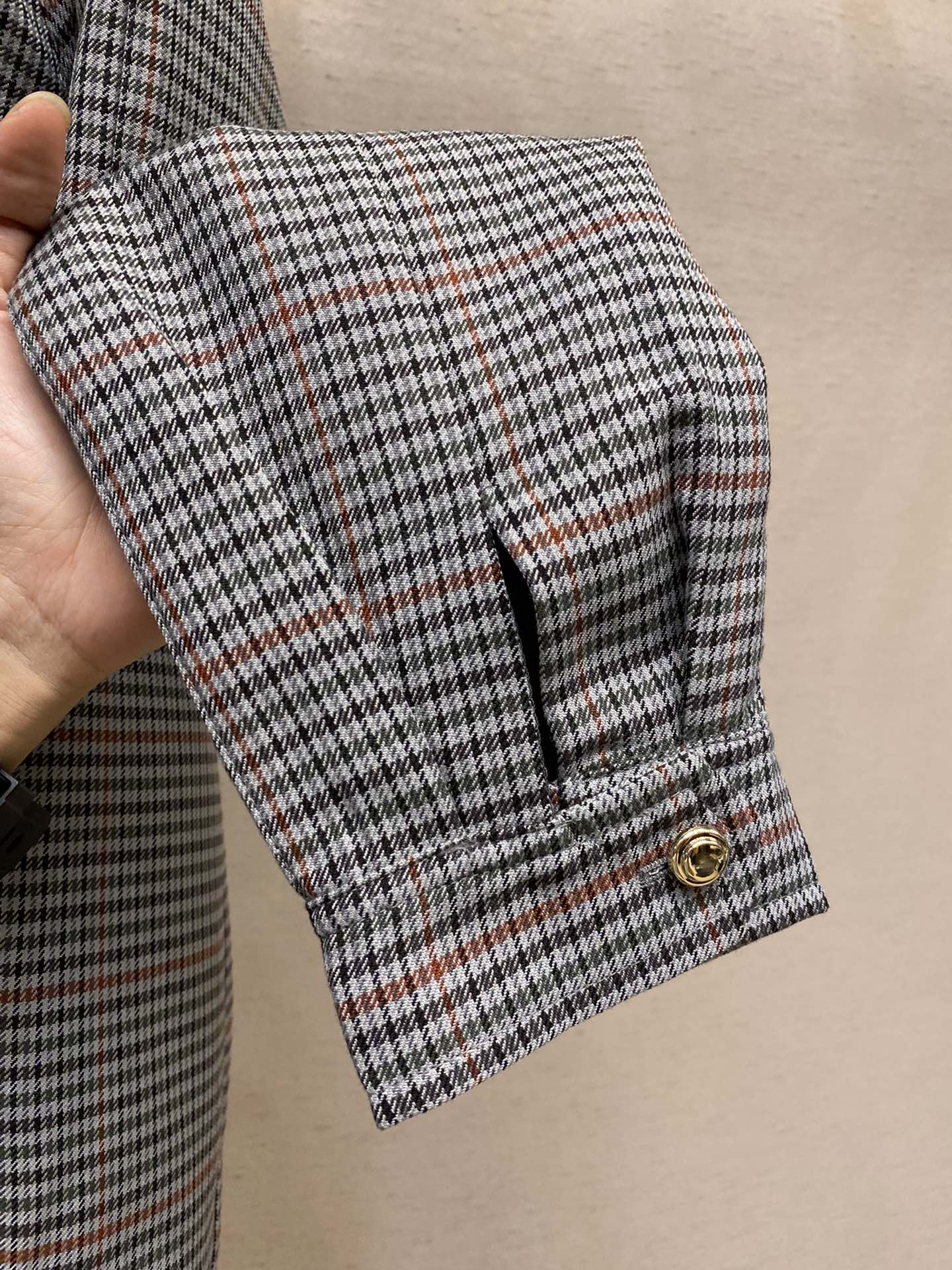 Slate gray pattern jacket