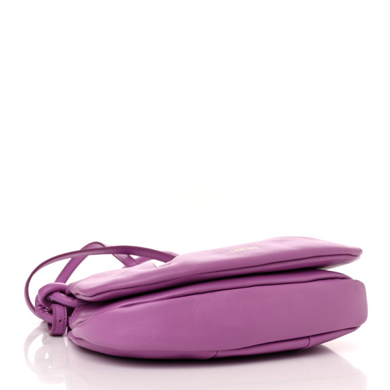 LOEWE Shiny Nappa Calfskin Paseo Satchel Rockrose