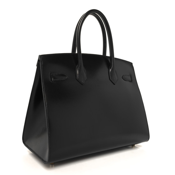HERMES Box Birkin Sellier 30 Black