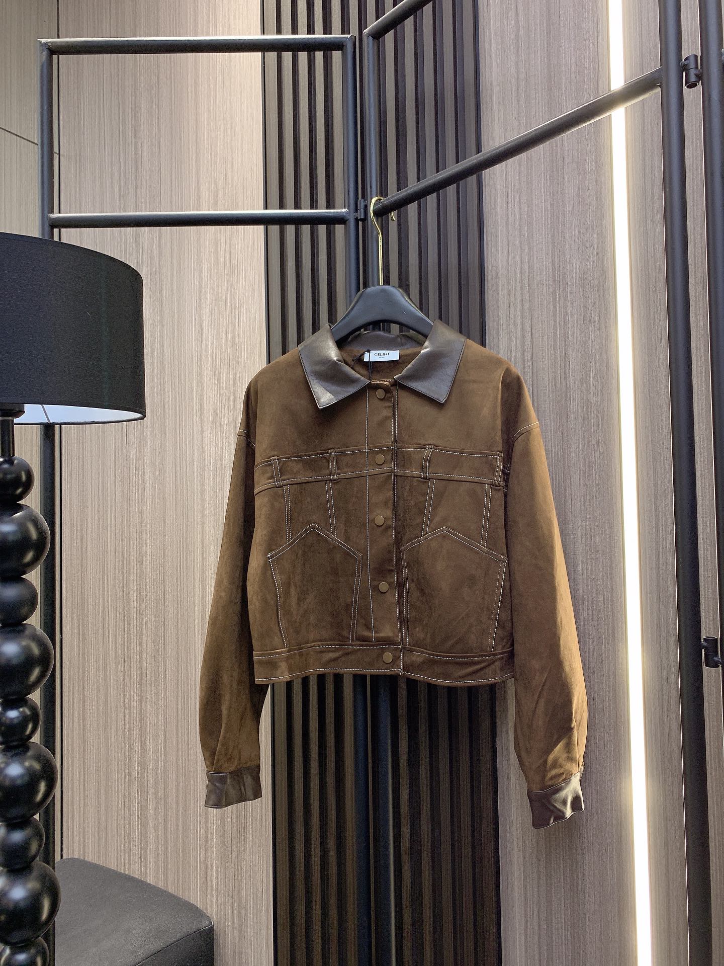 24Celine New Custom-Made Premium Washed Fabric Jacket