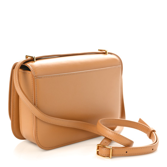 LOEWE Silk Calfskin Goya Bag Warm Desert