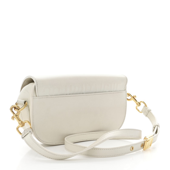 Christian Dior Box Calfskin East West Bobby Bag Latte