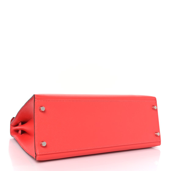 HERMES Epsom Kelly Sellier 32 Rose Jaipur