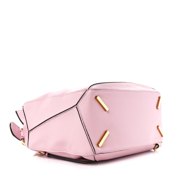 LOEWE Calfskin Medium Puzzle Bag Light Pink