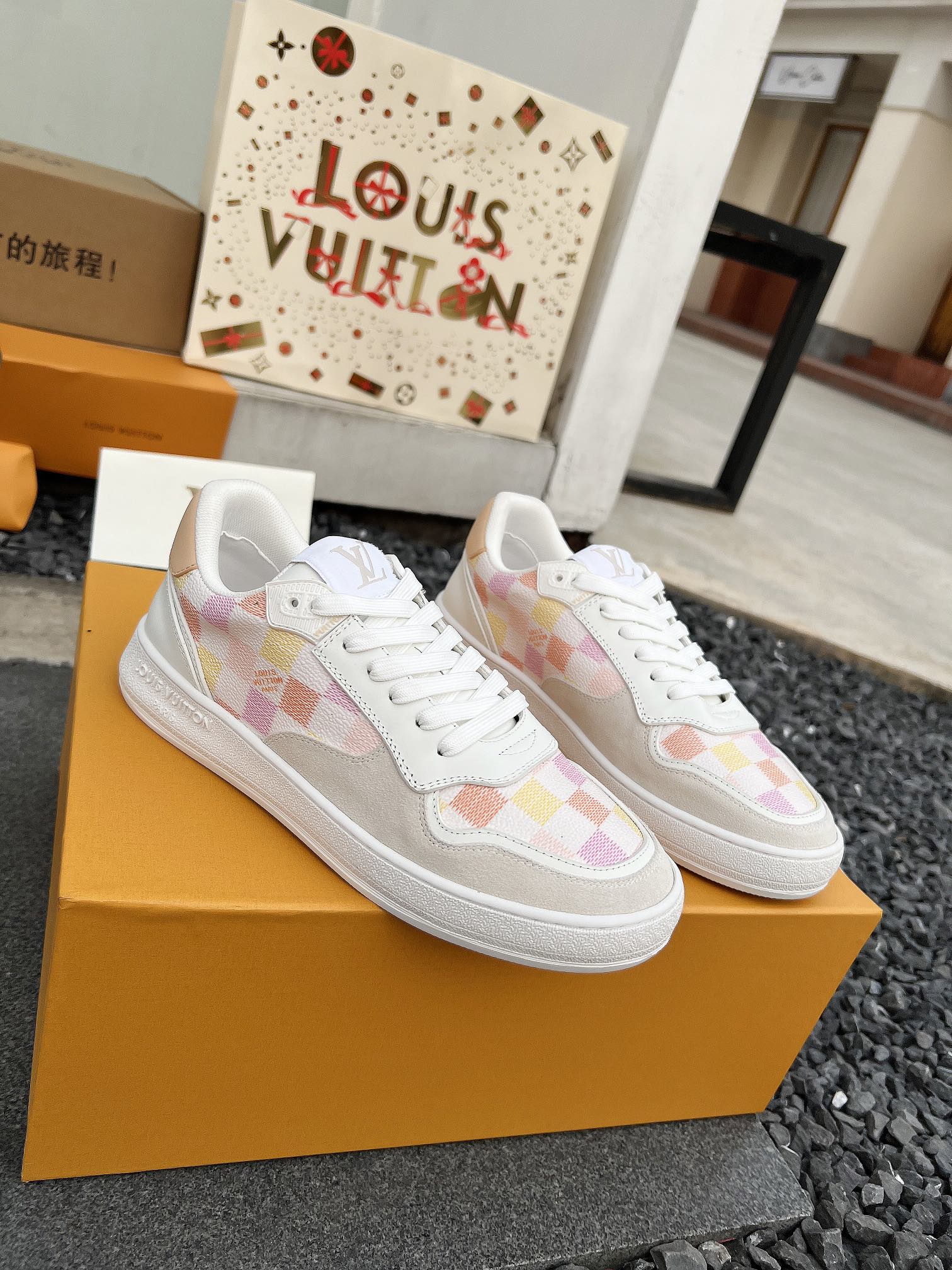 Louis Vuitton's new nautical embroidered sneakers