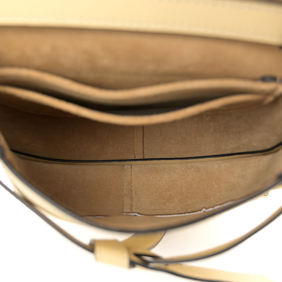 Loewe Calfskin Jacquard Mini Gate Dual Bag Butter