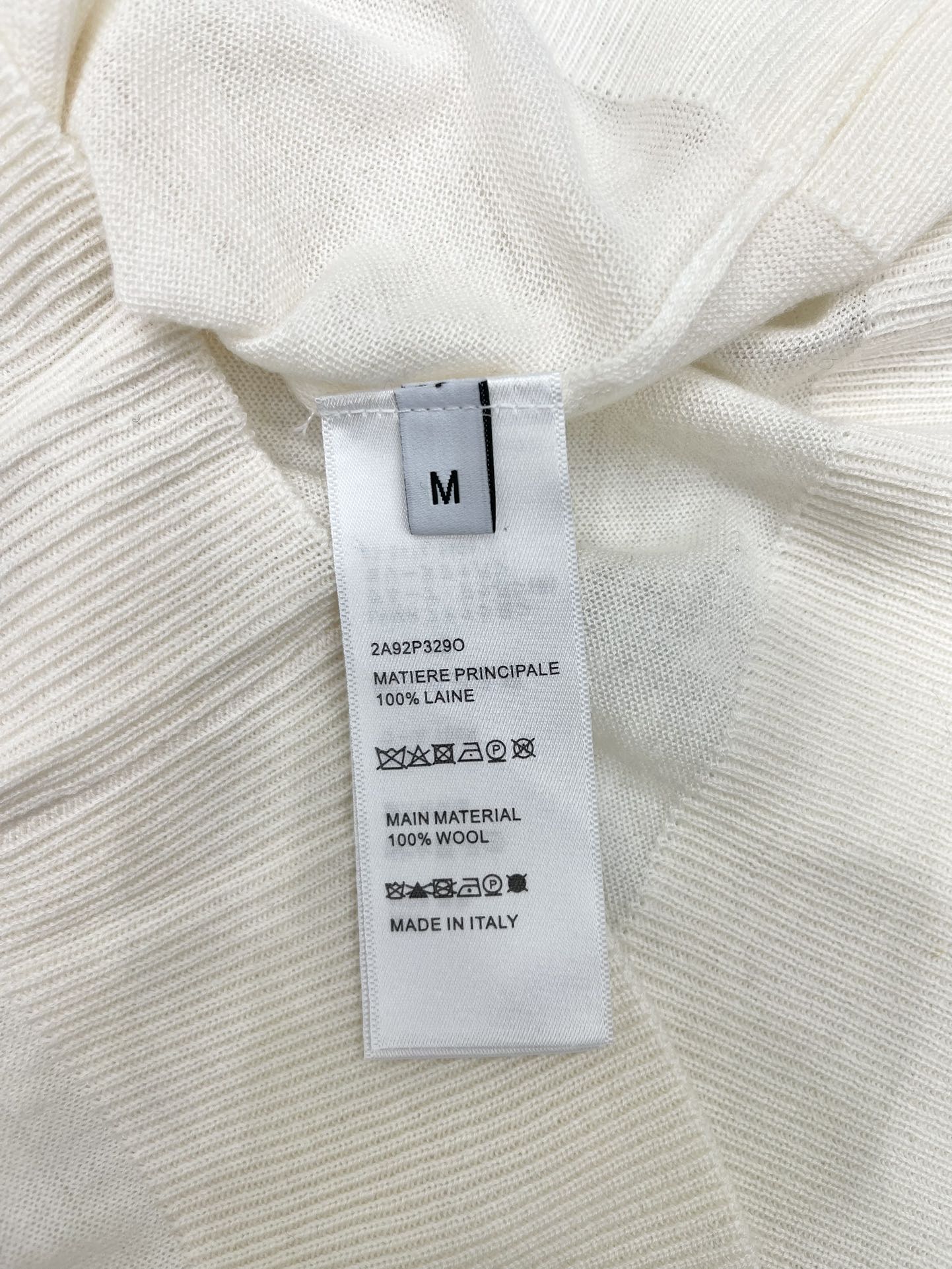 ????????????????* Valentino Heavy Collar Beaded Wool Knit Cardigan