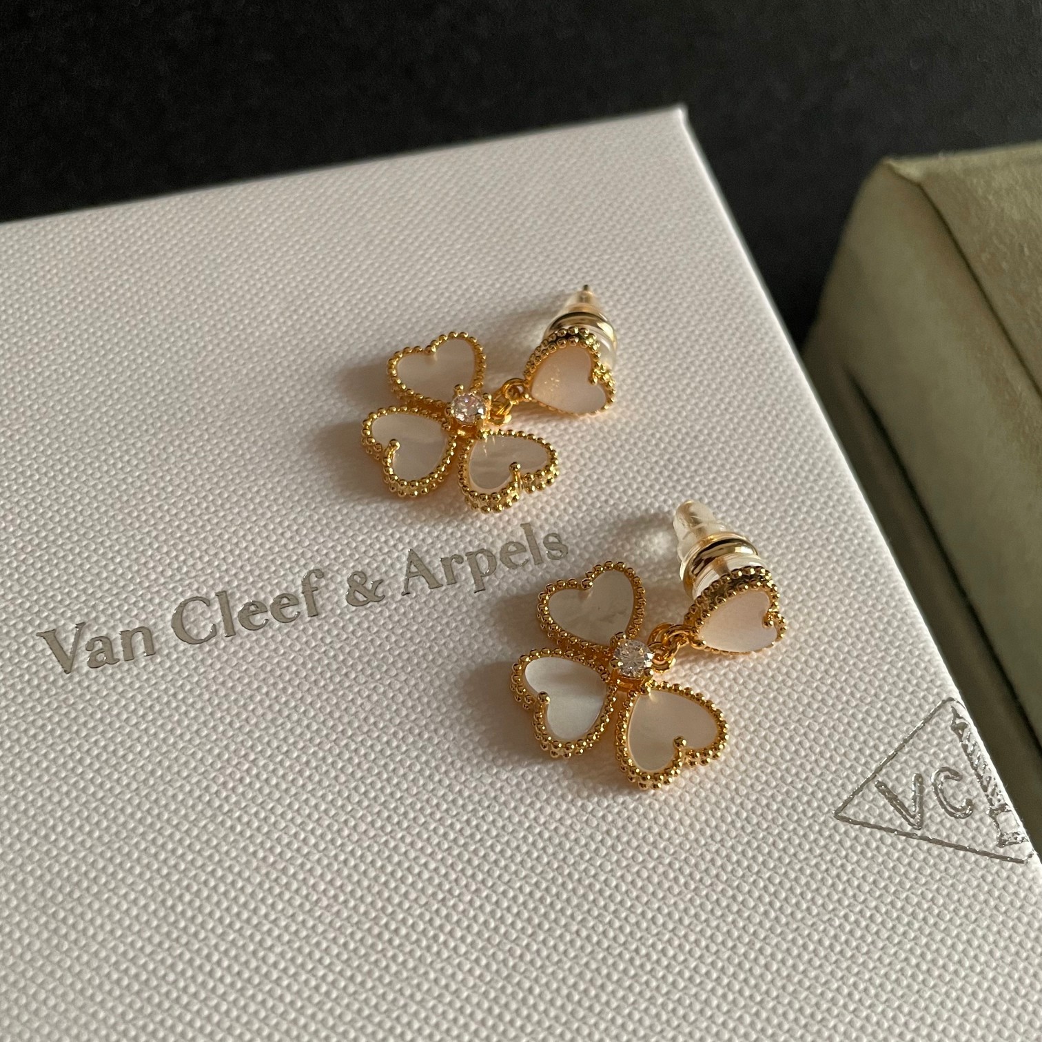 Vca Van Cleef & Arpels four-leaf clover earrings