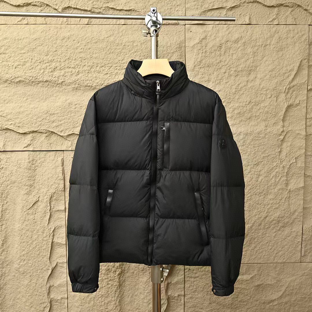 MONCLER2024 new Moncler winter leather label down jacket
