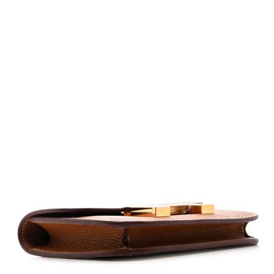 HERMES Epsom Constance Slim Wallet Gold