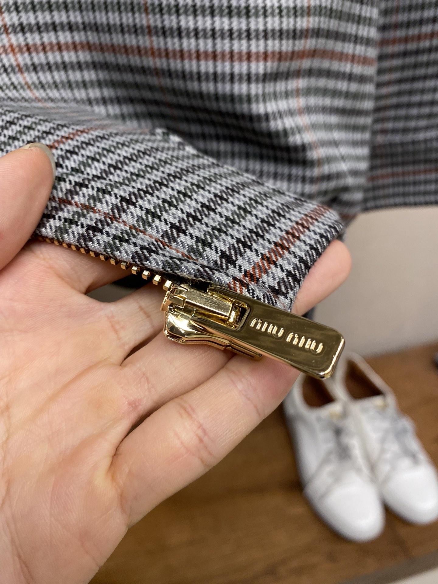 Slate gray pattern jacket