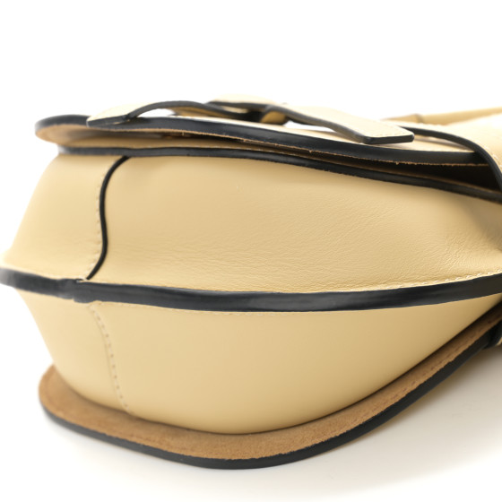 Loewe Calfskin Jacquard Mini Gate Dual Bag Butter