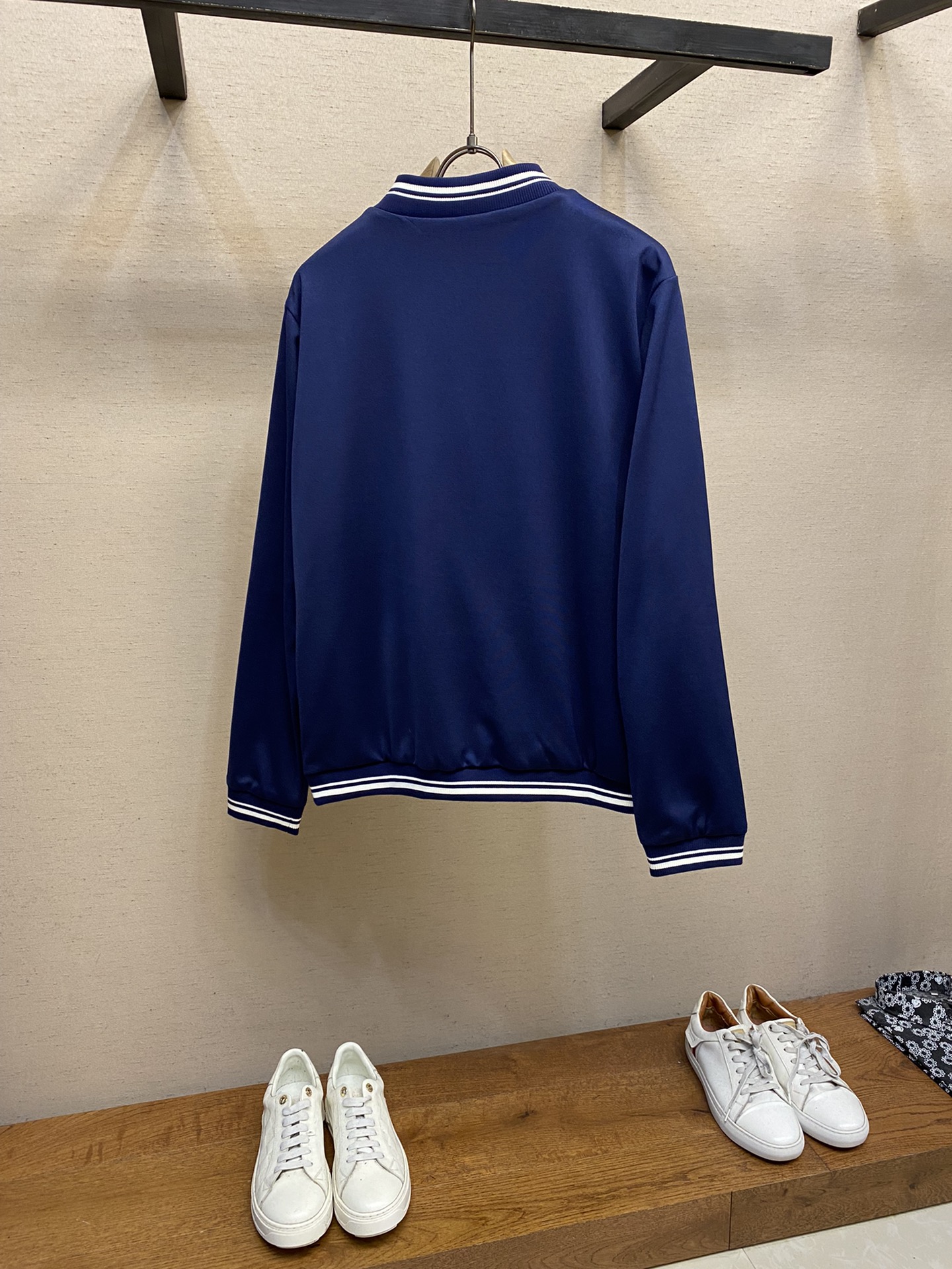 Celine men's jacket Arc de Triomphe embroidered zipper sports jacket 2024 autumn and winter new