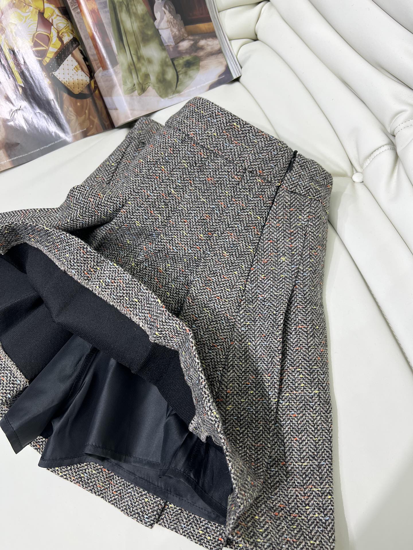 【Celine】Wool coat and skirt suit