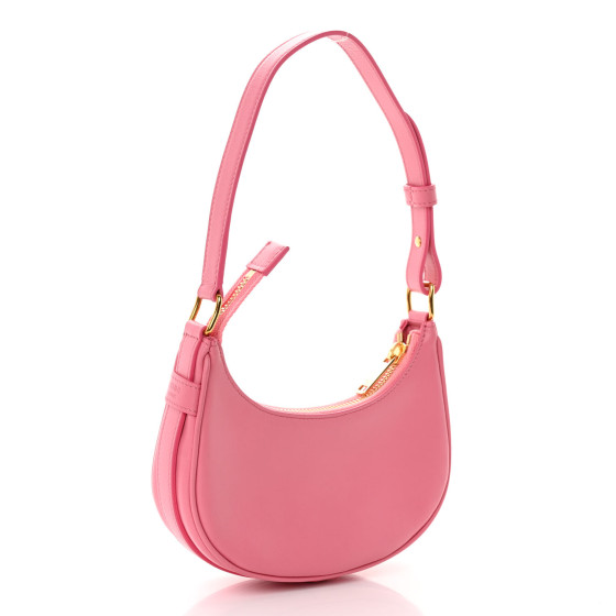 CELINE Smooth Calfskin Mini Ava Shoulder Bag Pink