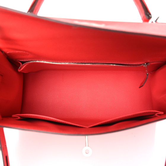 HERMES Epsom Kelly Sellier 32 Rose Jaipur