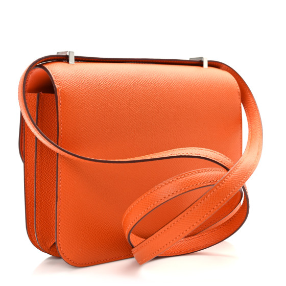 HERMES Epsom Constance 18 Orange