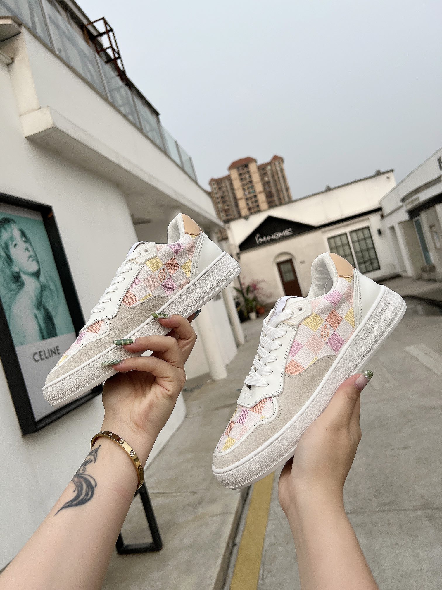 Louis Vuitton's new nautical embroidered sneakers