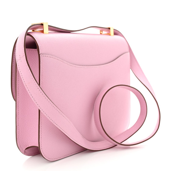 HERMES Epsom Constance 1-24 Mauve Sylvestre