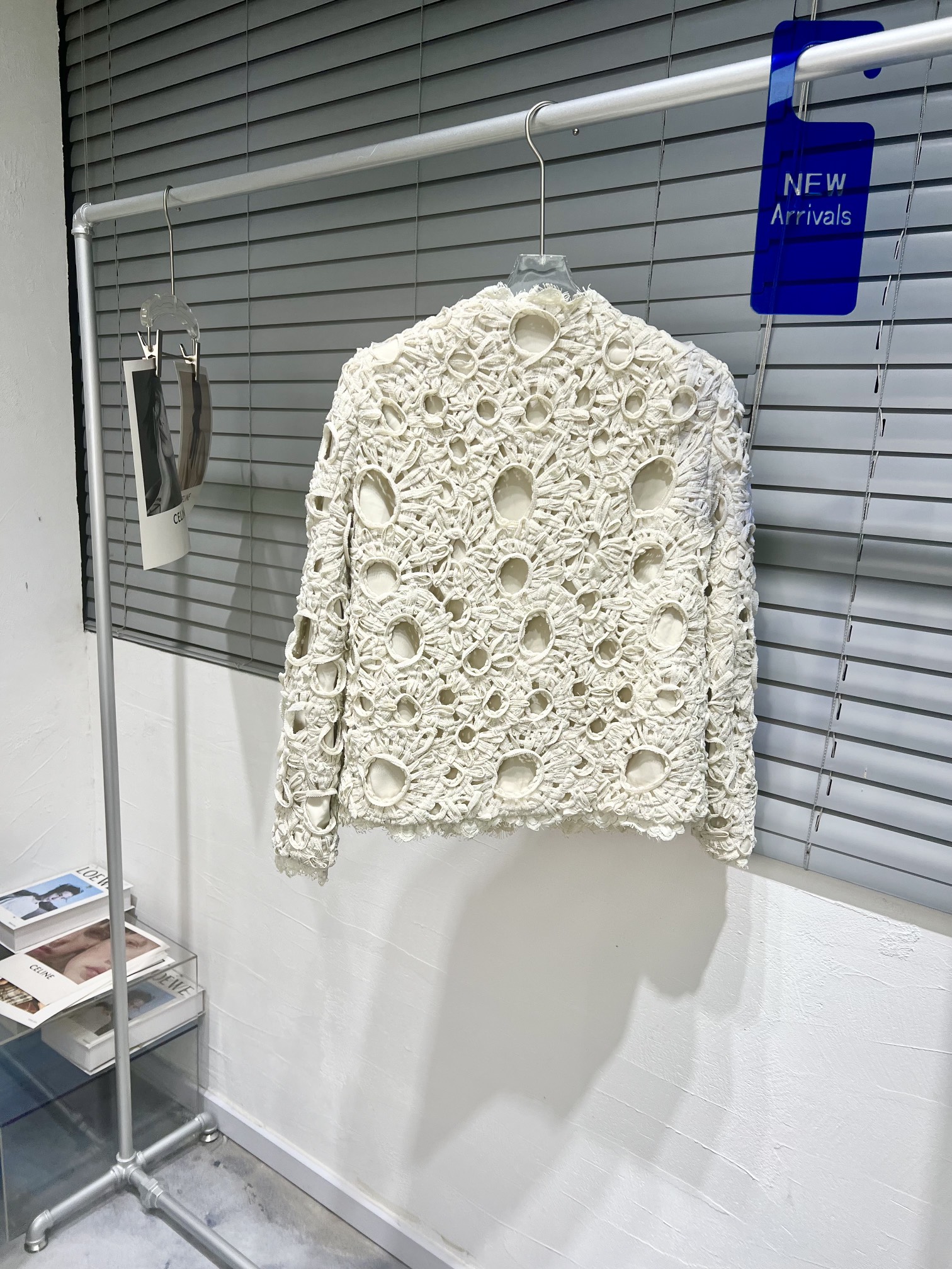 Celine™️2024aw autumn and winter new Italian imported gold silk jacket