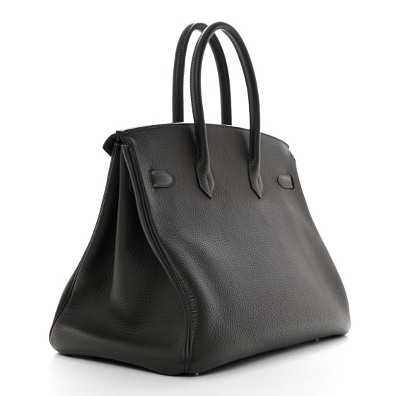 HERMES Togo Birkin 35 Graphite