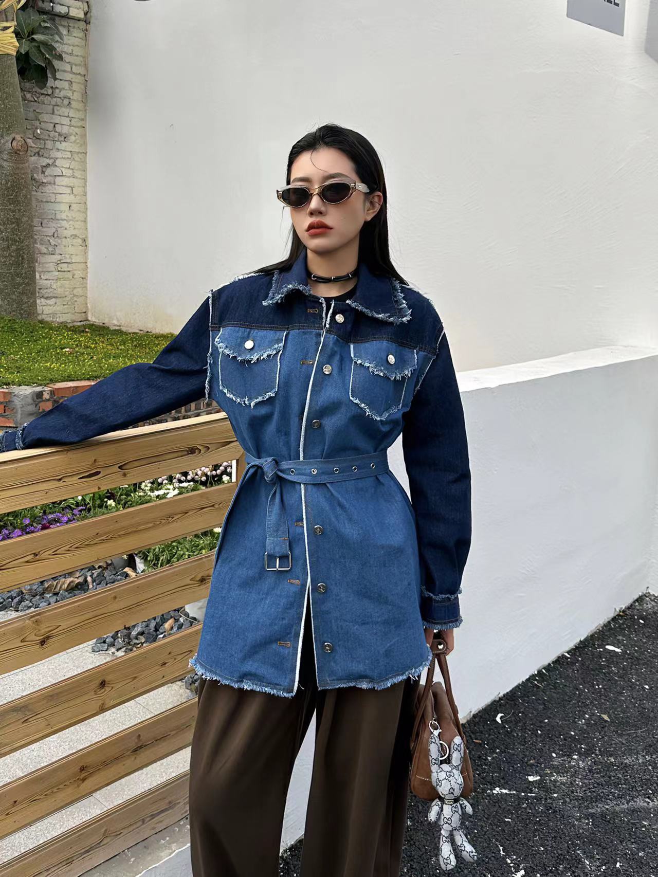 24*ss Chanel denim shirt jacket