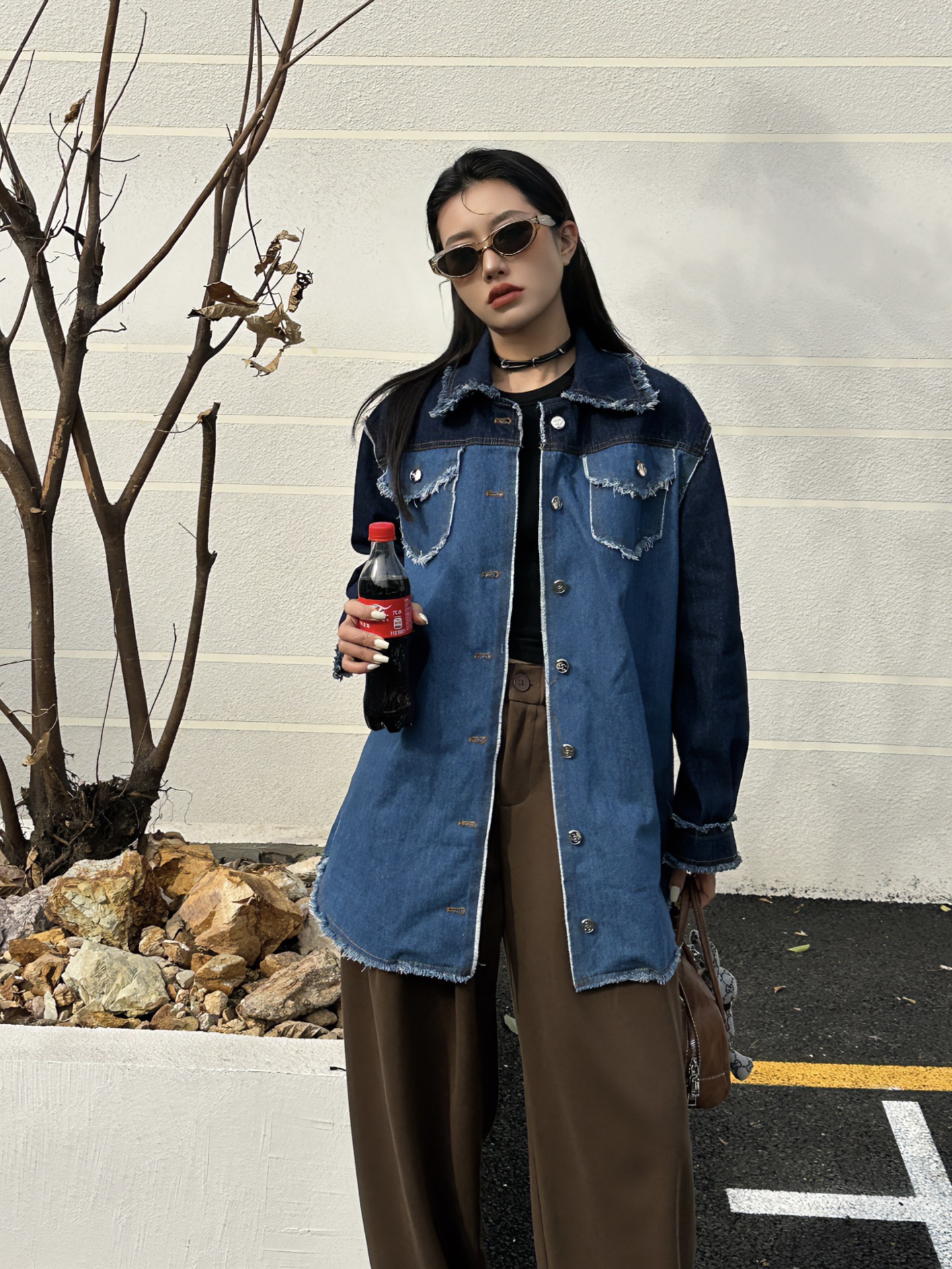 24*ss Chanel denim shirt jacket