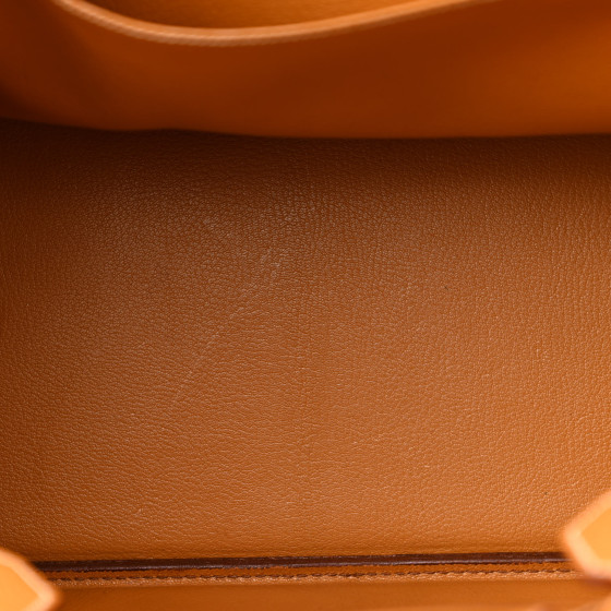 HERMES Ardennes Birkin 40 Naturelle